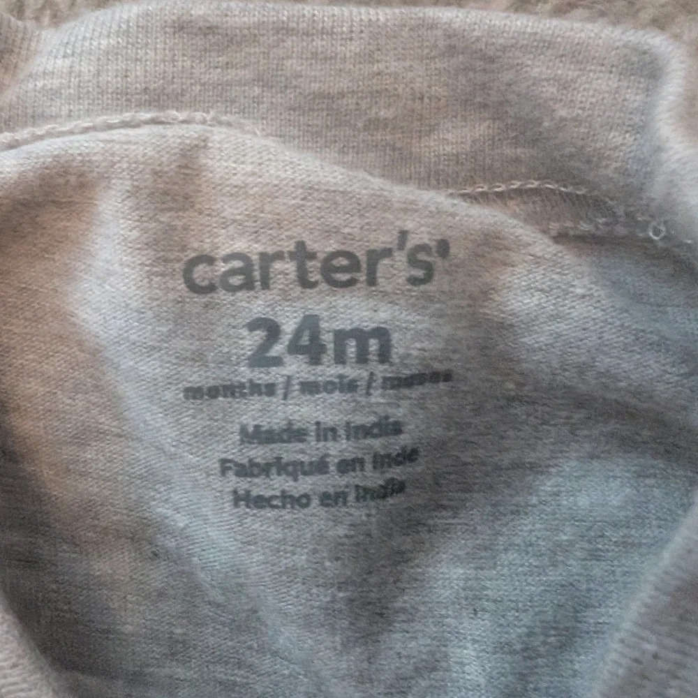 Carters 24M Onesie Bundle Of 5 Long Sleeve Boy‎ NWOT